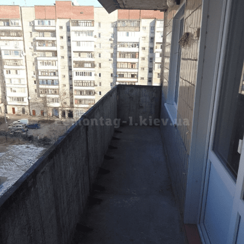 Демонтаж балконной плиты